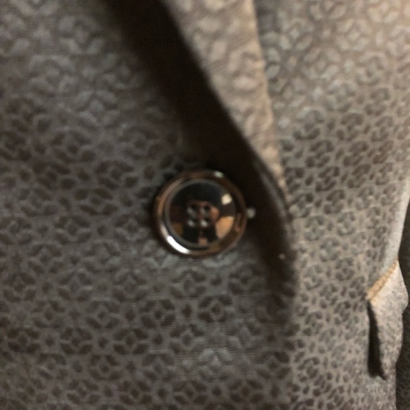 Black Patterned Blazer by Evan Picone NWT - Picture 5 of 11